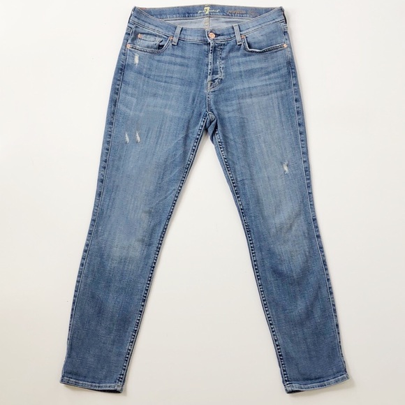7 For All Mankind Denim - 7 For All Mankind Josephina Skinny Boyfriend Jeans